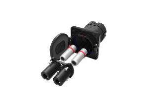 Quality Water Resistant DC Charger Connector , 200A DC Charging Socket wholesale