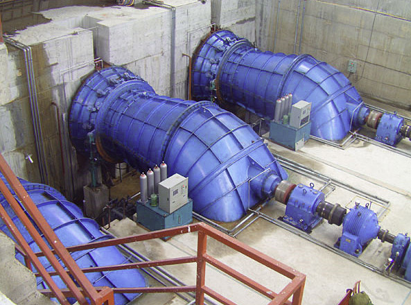 Bulb Type Tubular Hydro Turbine Generator , Hydroelectric Mini Water Turbine