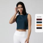 Women'S Loose Top Activewear T Shirts 280gsm Running Top Women