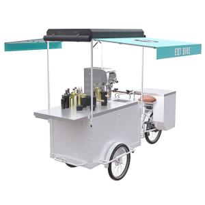 Quality Environment - Friendly Tea Trailer Durable All Stainless Steel Frame wholesale