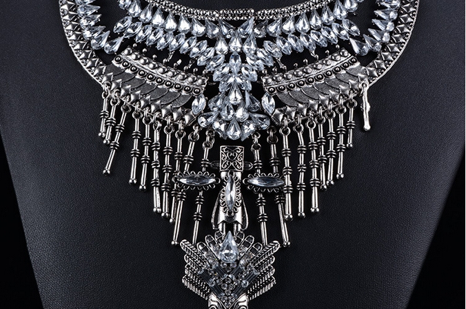 2015 new design hot sale factory wholesale fashion statement necklace, OEM necklace for wo