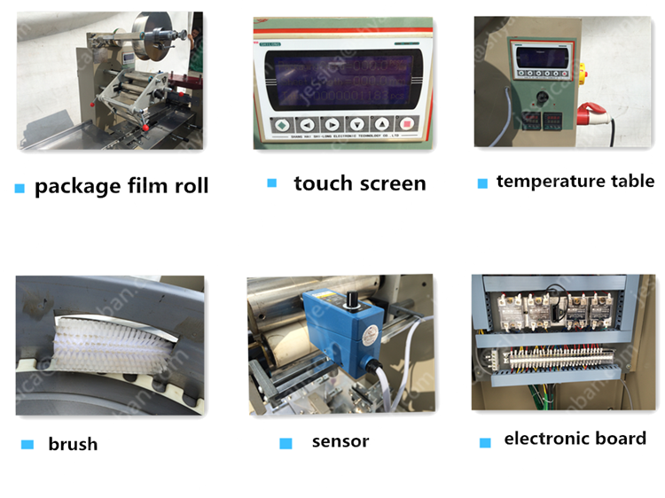Full Automatic Pillow Bag Packing Machine Used For Packing Chewing Gum / Chocolate Candy