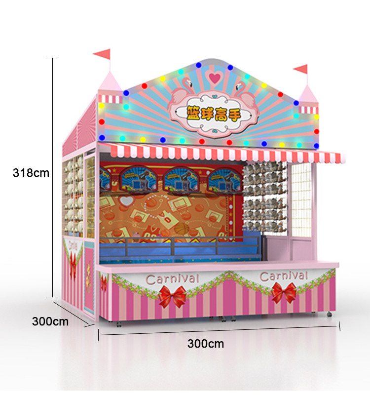 Darts Tossing Balls Fun Carnival Booths For Festival Activity Amusement
