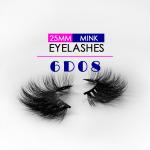 Various Design 6D Mink Lashes , Super Soft Real Mink Individual Lashes