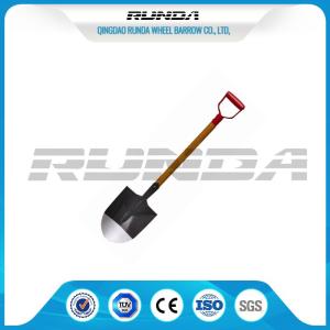 Quality Long Handle Garden Spade Shovel Good Hardness Multifunction 225x295x1020mm wholesale