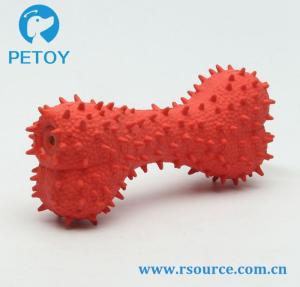 Quality Spiky Latex fetch dog toys for sale dog toys and bones cheap small dog toys wholesale