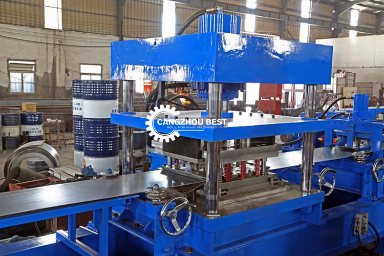 Passive Barrier 10m/Min Highway Guardrail Roll Forming Machine