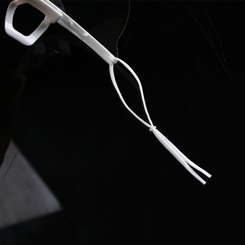 Food Processing 14*5.5CM Transparent Plastic Mouth Mask