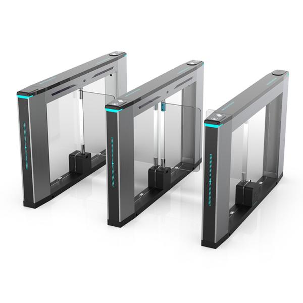 SUS304 Stainless Steel Speedlane Swing Turnstile Gate For Pedestrian Access