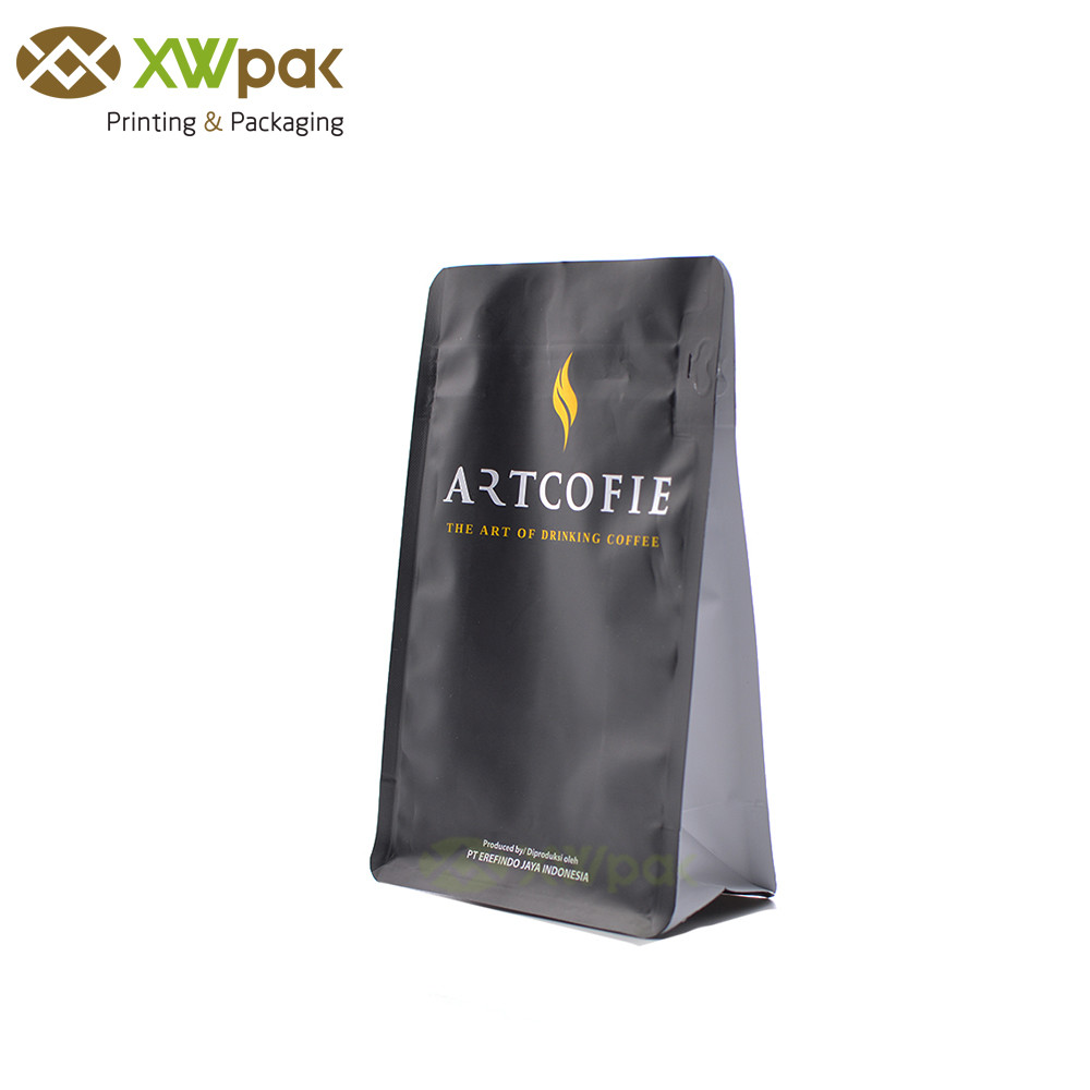 Zipper PET Flat Bottom Bag Snack Food Packaging Heat Seal For Nutrition Powder