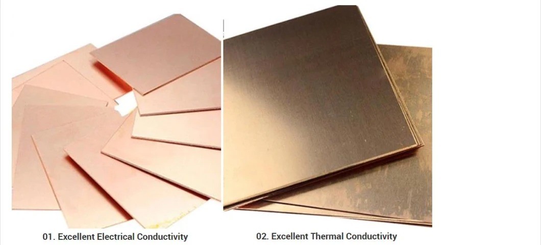 Red C17200 Beryllium Copper Sheet CZ108 C2720 C33530 C10100 C12200 32 36 Gauge