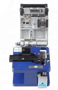 Quality Fiber Optic Cleaver 36000 Fiber Blade Life Cutting Length 9 - 16mm White And Blue Color wholesale