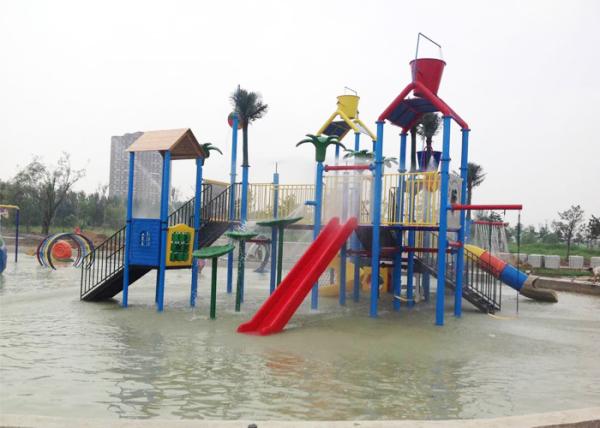 Swimming Pool Water Park Construction , kids outdoor Aquatic Playground