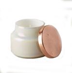 Custom Candle Jar Scented Jar Candle With Metal Lids Folding Box Packaging