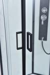 900x900x1900mm Bathroom Glass Cubicle Aluminum Frame