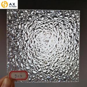 Quality Clear 1.9mm 1220mm Width PC Embossed Sheet wholesale