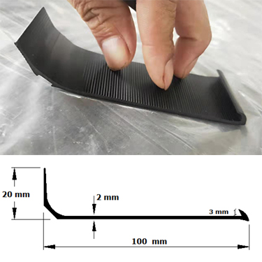 PVC Edge Strip Vinyl Carpet Capping and coving End Profile Flooring Accessories