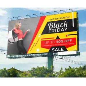 Quality P8 Outdoor Fixed Use Standard Waterproof Cabinet Large LED Billboards wholesale