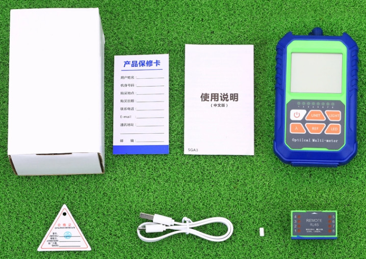 6 Wavelengths Mini Optical Power Meter With Vfl RJ45 Tester