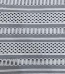 Train tracks Lines Net Cotton Nylon Lace Fabric for garment or Summer Dresses