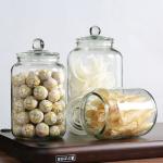 2000ml Food Grade Wide Mouth Airtight Glass Jar