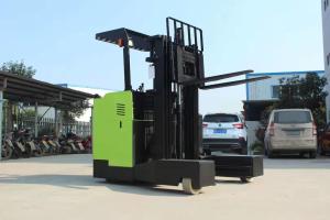 Quality 48V Lifting Height 3 - 8m Reach Truck Forklift Electric Stacker Forklift 12 Months Warranty wholesale