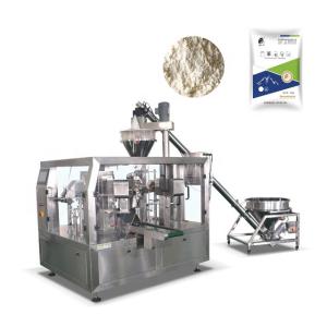 Quality Wheat Flour Medicine Premade Bag Packing Machine 65cycles/Min wholesale
