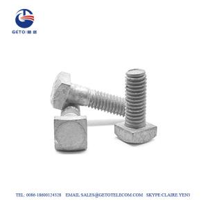 Quality Square MB 11.5KN Galvanized Bolts And Nuts wholesale