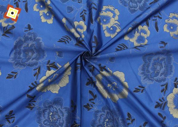 Wholesale Home Textile Golden Print Mattress Fabric 100 Polyester Mattress