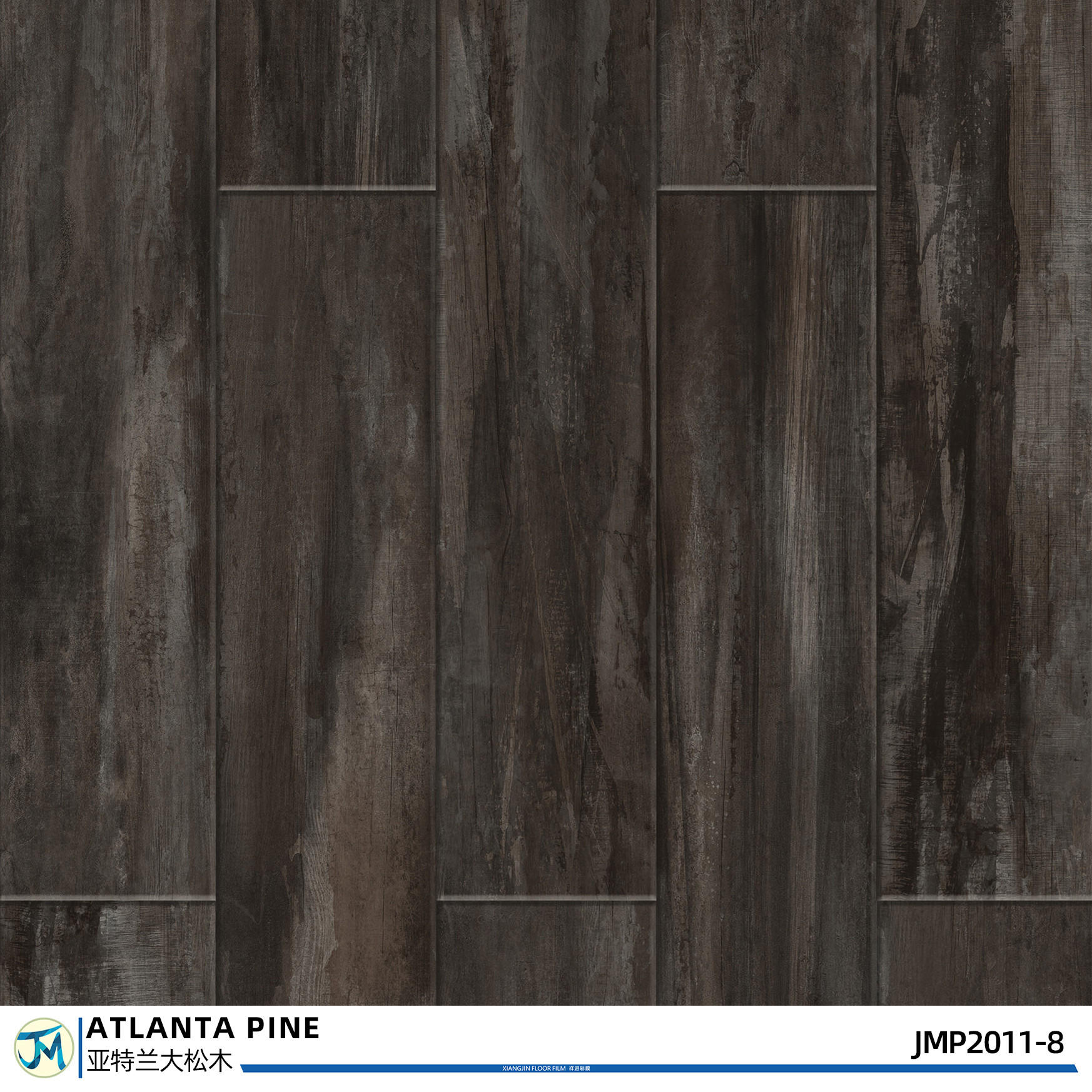 4mm 6.5 Mm Spc Pine Wood Flooring Plank Layered Structure