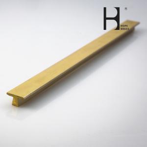 Quality Brass Extrusion Profiles T Section Outlet Extruded Copper T Profiles wholesale