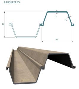 Quality Astm Standard Larssen Steel Sheet Pile U Sections U Type Steel Sheet Piles For Seawalls Cofferdams wholesale
