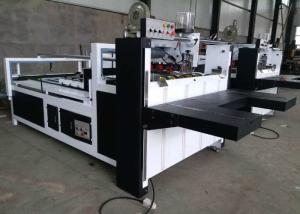 Quality Power 4.5Kw Folder Gluer Machine Steel Material Easy Operation Length 5300mm wholesale