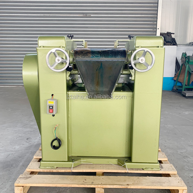 Motor Core Components S150 Lab Mini Grinding Triple Roll Mill Machine For Paste Material