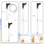 Plastic Quick Aquarium Vacuum Gravel Cleaner