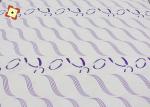 Anti Mildew Polyester Fiber Printed Mattress Fabric Warp Knitted