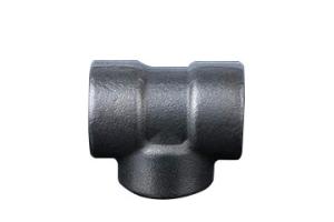 China Chemical Industry ASTM Carbon Steel Cs Socket Weld Tee on sale