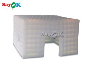 Quality outdoor inflatable tent Customized 6m 20ft Inflatable Square Tent Party Event Wedding wholesale