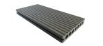 Brushing 140mm 25mm HDPE WPC Hollow Decking