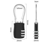 Lightweight Recognized TSA Luggage Lock Combination 30mm