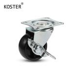 Furniture Fittings Swivel Casters with Brake Diameter 75mm/100mm/125mm Ball