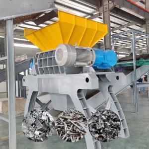 Quality Aluminum Block Metal Scrap Shredder Wheel Scrap Shredder Machine wholesale