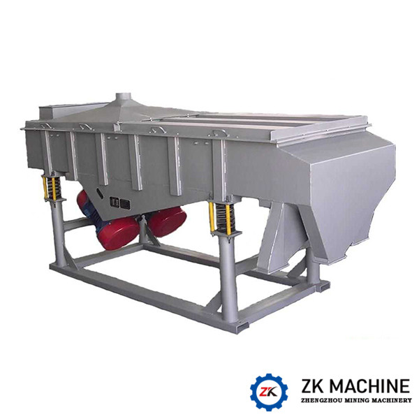 Building Materials 600t/H Inclined Linear Vibrating Screen