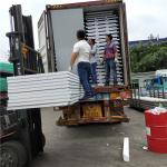 waterproof embossing sandwich panel house building materials 950-50-0.376mm