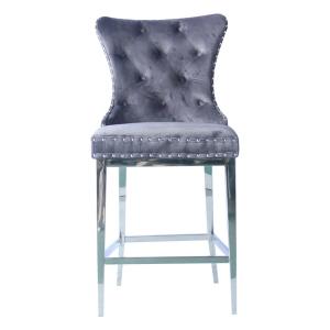 Quality Stainless Steel Pub Table Chair Set Bar Chair With High Seat wholesale