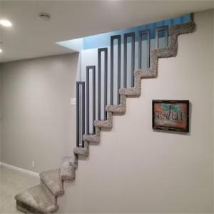 Quality Security Metal Steel Handrail Balustrade With Safety Slat Pool Gate Top Style wholesale