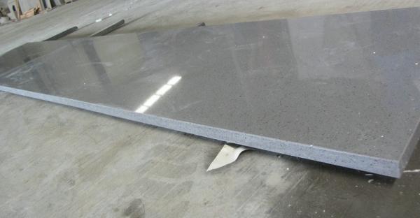 Scratch Resistant Bathroom Quartz Countertops , Stone Kitchen Worktops With