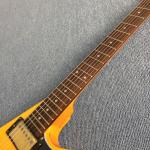 High-quality custom V style electric guitar, rosewood fingerboard , Chrome