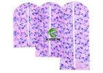 Anti Water / Dust Zippered Garment Bags Plastic PVEA Material Lightweight