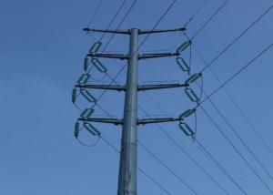 Quality 18m Airport Seaport Parking Lot Utility Light Pole High Yield Strength wholesale